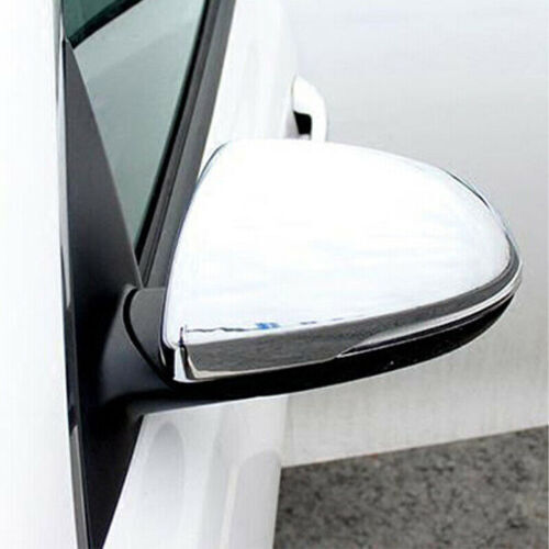 CHROME Pillar Posts for Cadillac XTS 2013-2018 Black Moldings Cover Trim 6Pcs v