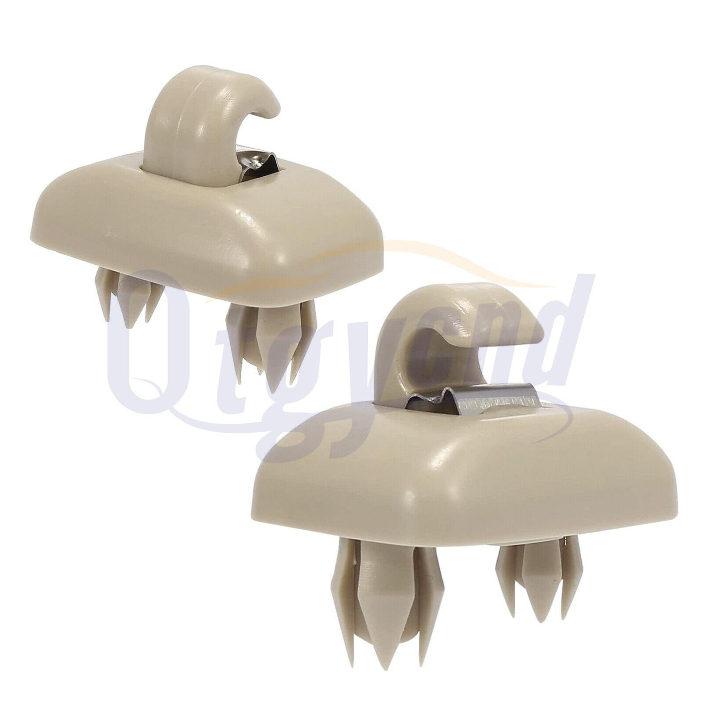 2Pcs Sun Visor Clips for Audi A4 A5 A7 Q3 Q5 B6 B7 B8 S4 S5 TT 8U0857562A Beige