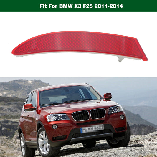 Rear Bumper Reflector Reflex Light Left 63147217315 Fit for BMW F25 X3 2011-2014 Q
