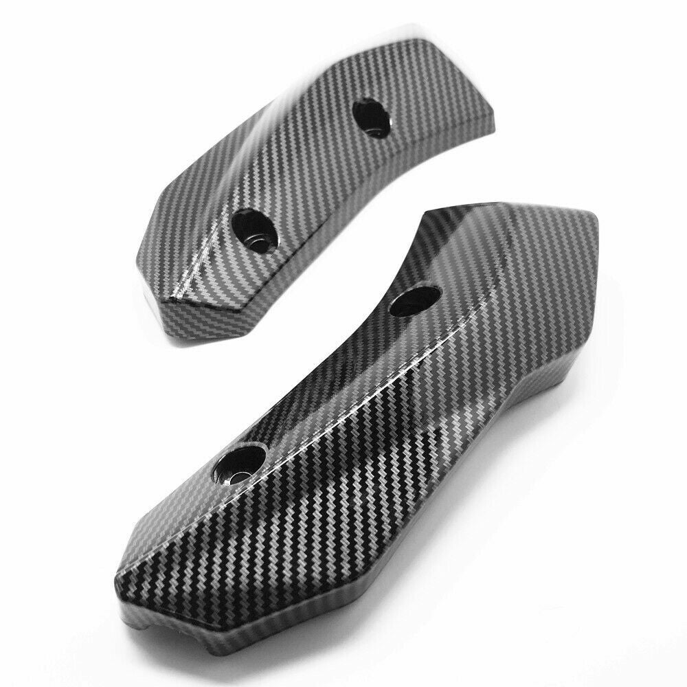 Carbon Fiber Front Side Radiator Cover Fairing for YAMAHA MT-07 FZ07 2014-2017