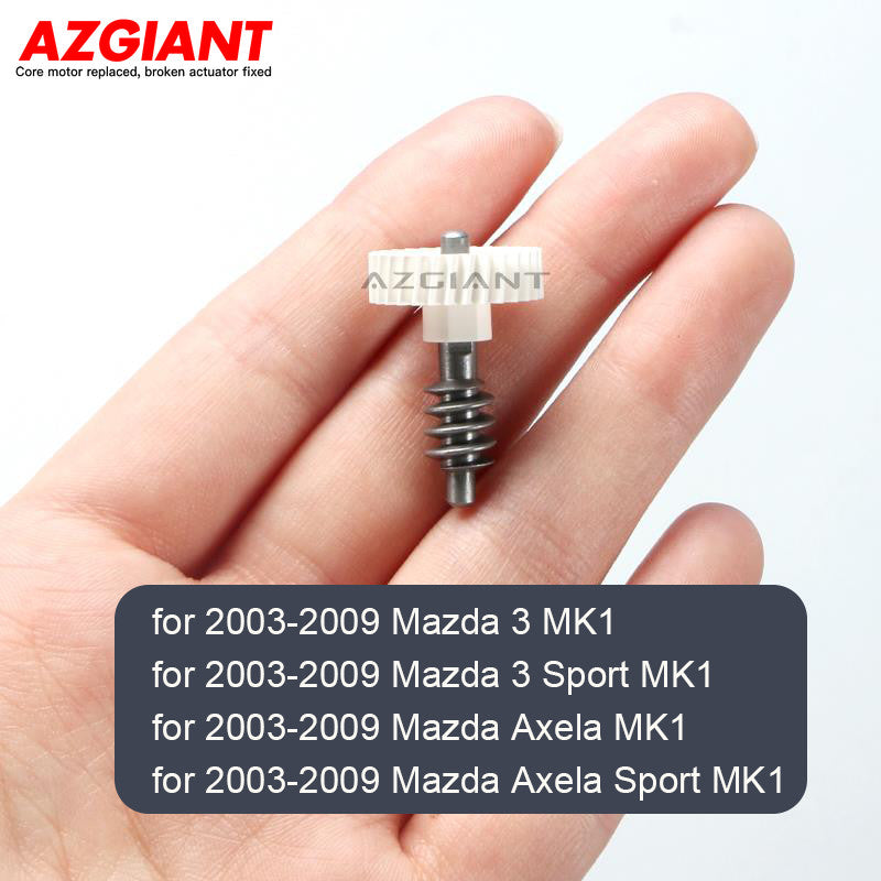 Side mirror folding motor gear applicable to 2003-09 for Mazda 3/3 Sport/Axela/Axela Sport