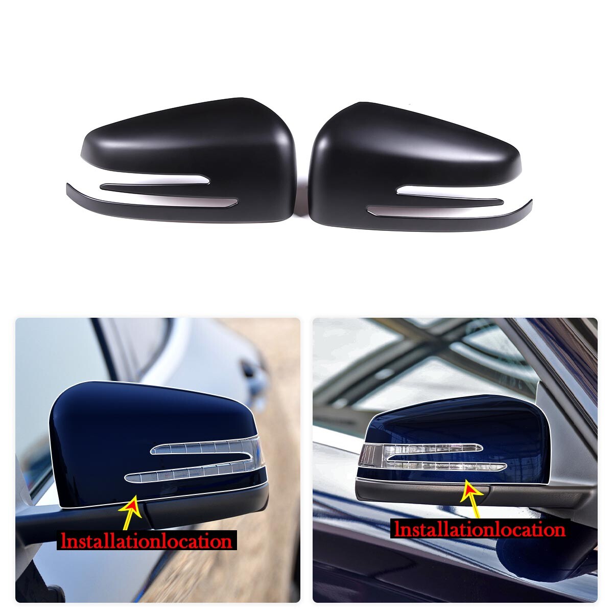 Carbon fiber door electric switch button frame decorative cover suitable for Corvette C7 14-19- v