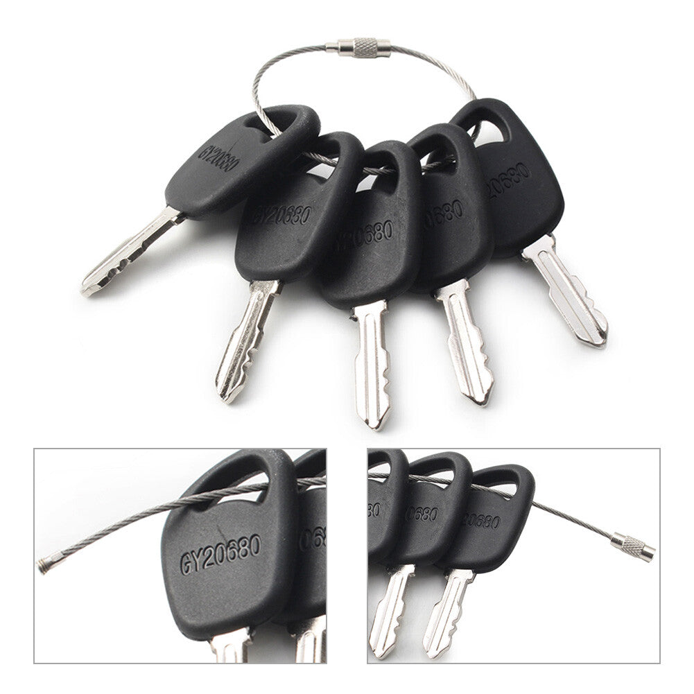 GY20680 Ignition Keys 5PCS for Lawn Mower Tractor AM131946 AM135345