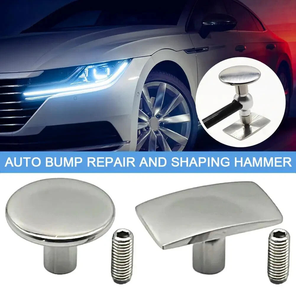 Car Dent Repair Tool Stainless Steel Dent Repair Hammer Can Replace Head v