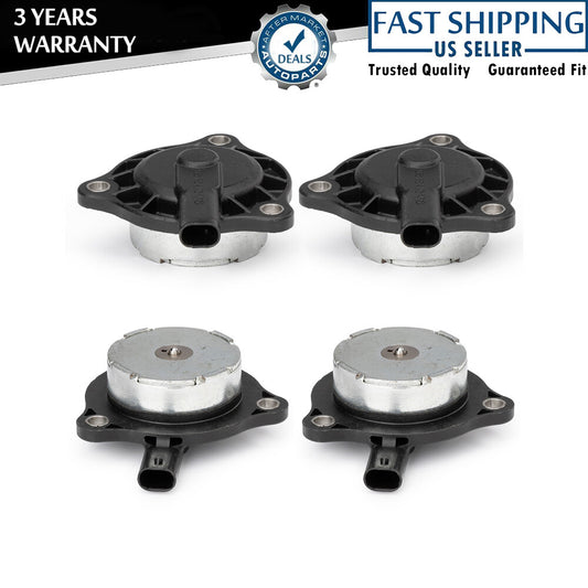 4X Camshaft Phaser Actuator Solenoid Fit for Chrysler 200 2017 C 2.4L 05184101AG