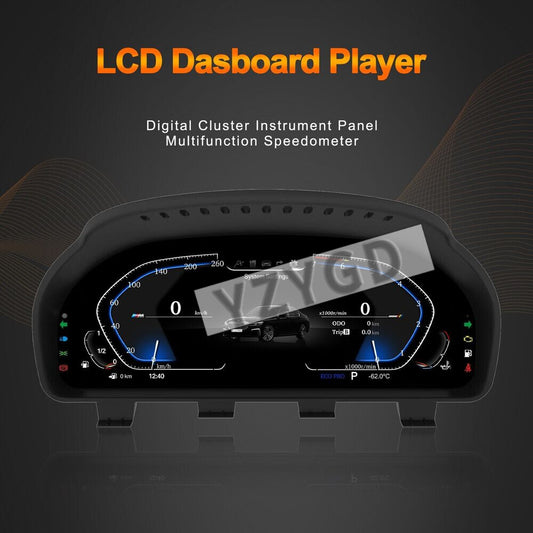 Digital LCD Cluster Instrument Speedometer for BMW 7 series F01 F02 2009-2015 Q