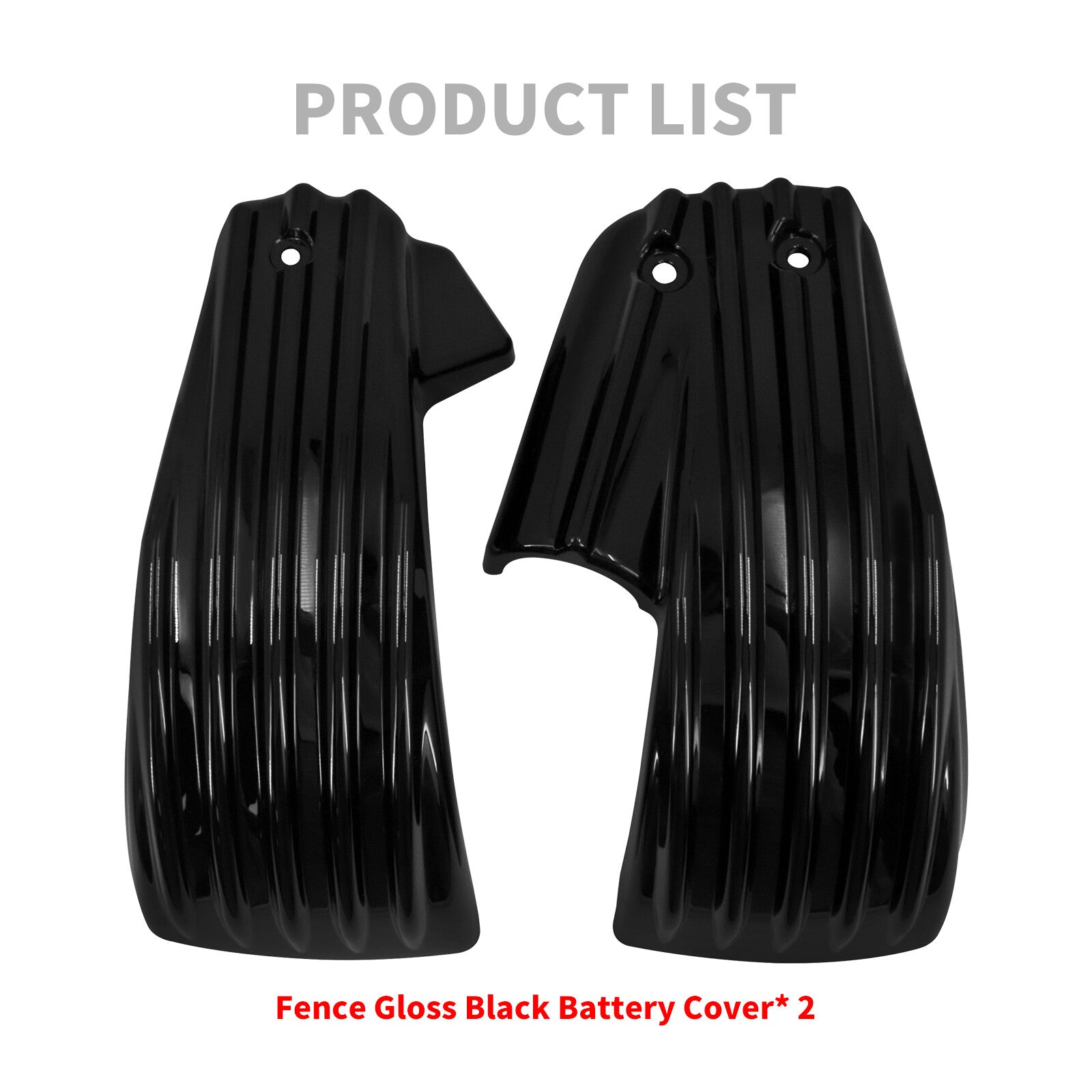 Gloss Fence Battery Side Fairing Cover Fit for Harley Fatboy Breakout 2018-2023