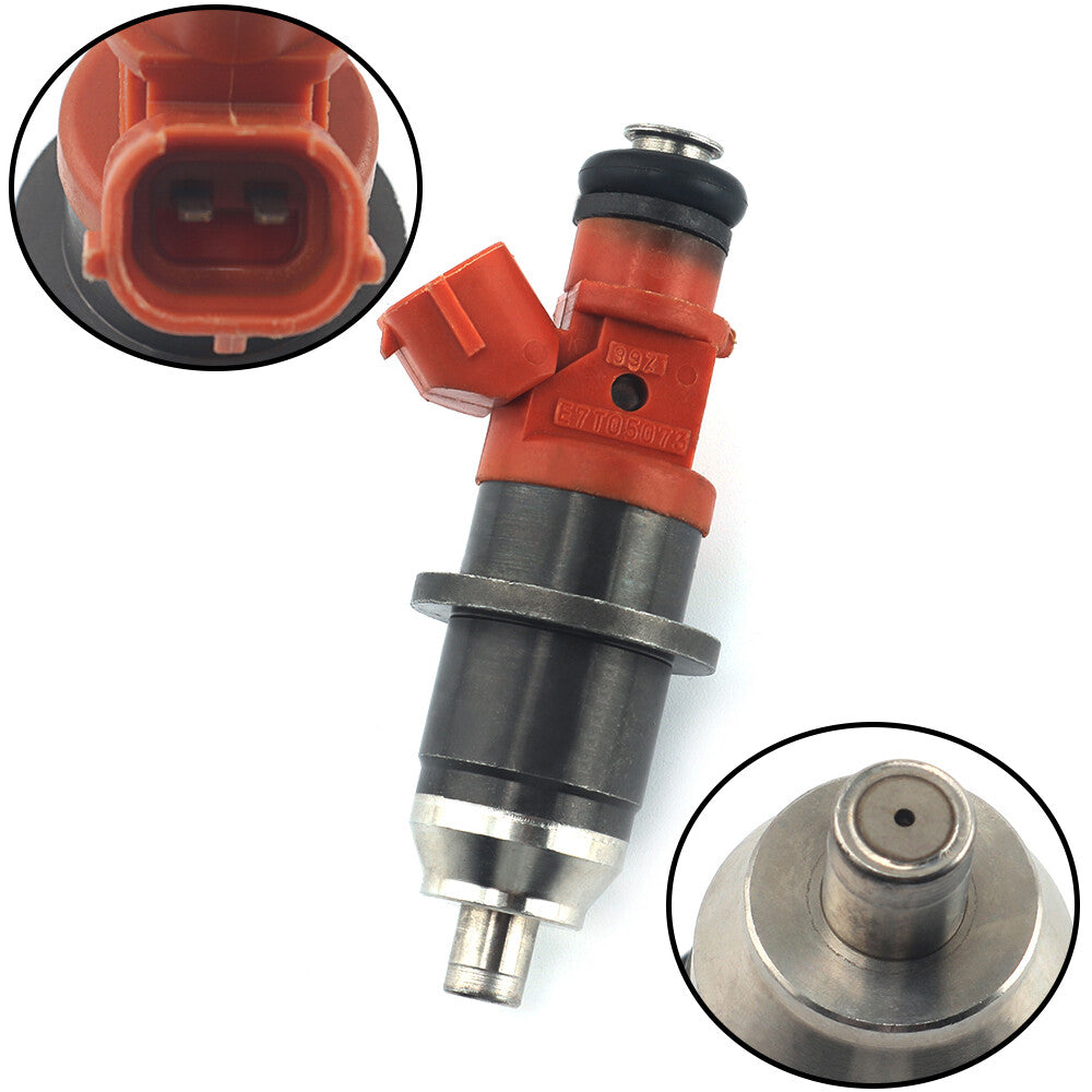 6 E7T25071 fuel injectors for Yamaha outboard HPDI 150-200 (Hewlett-Packard 68F-13761-00-00-)