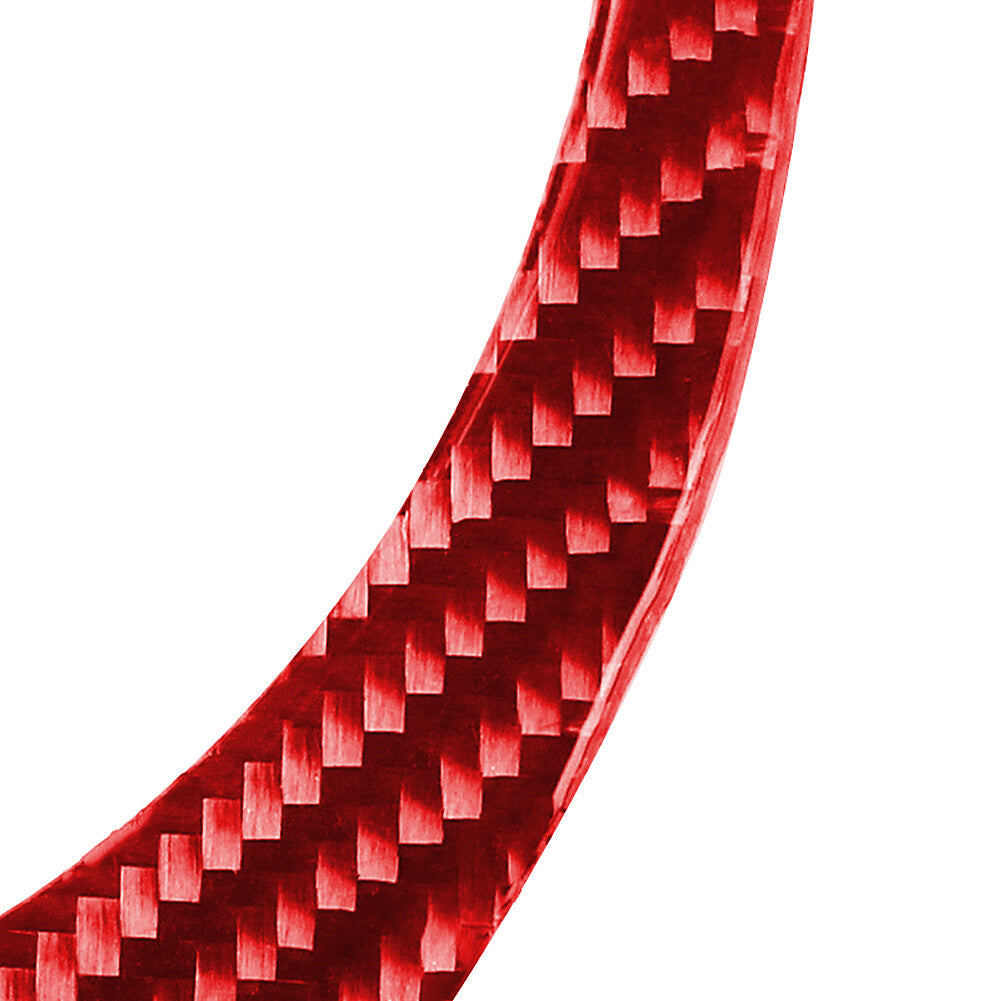 Carbon Fiber GPS Panel Side Decorative Strips Cover for Honda for Civic Coupe 13-15 v