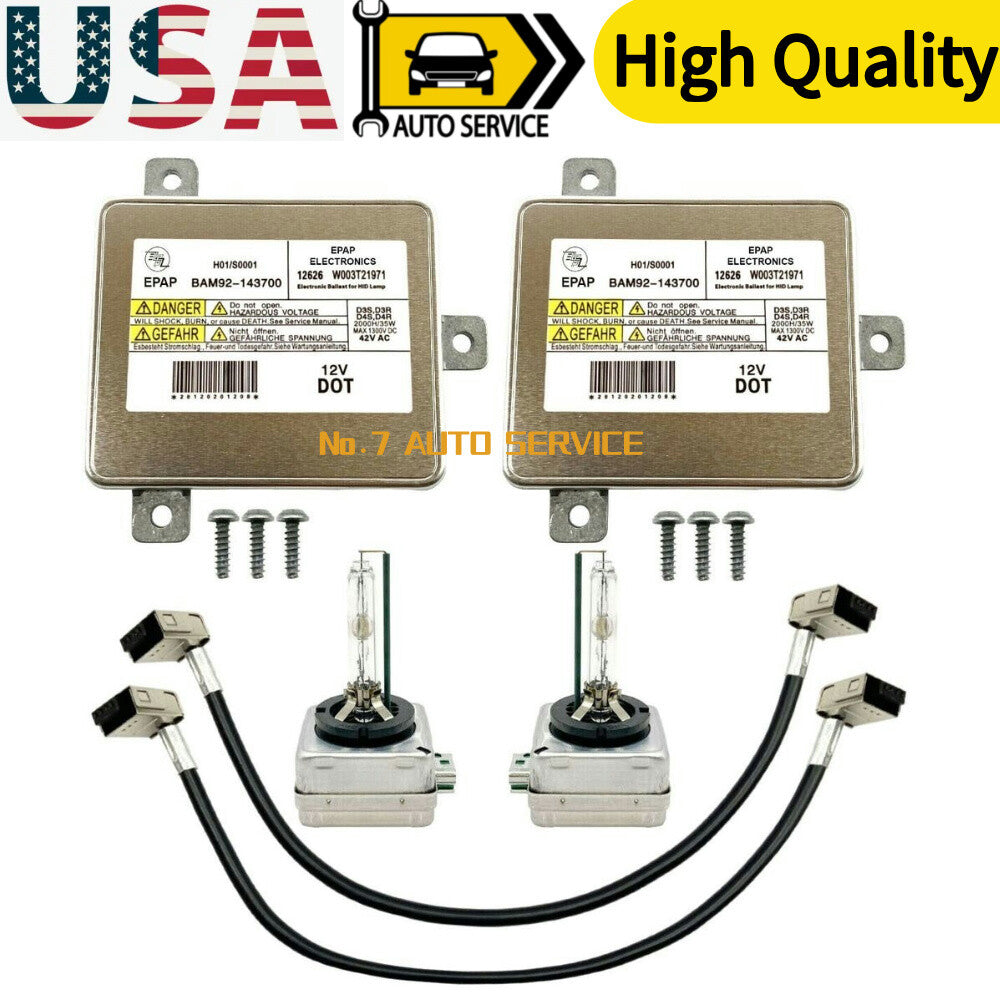 2x New For 11-21 for Chrysler 300 Xenon Ballast D3S Bulb Lamp Control Unit Computer