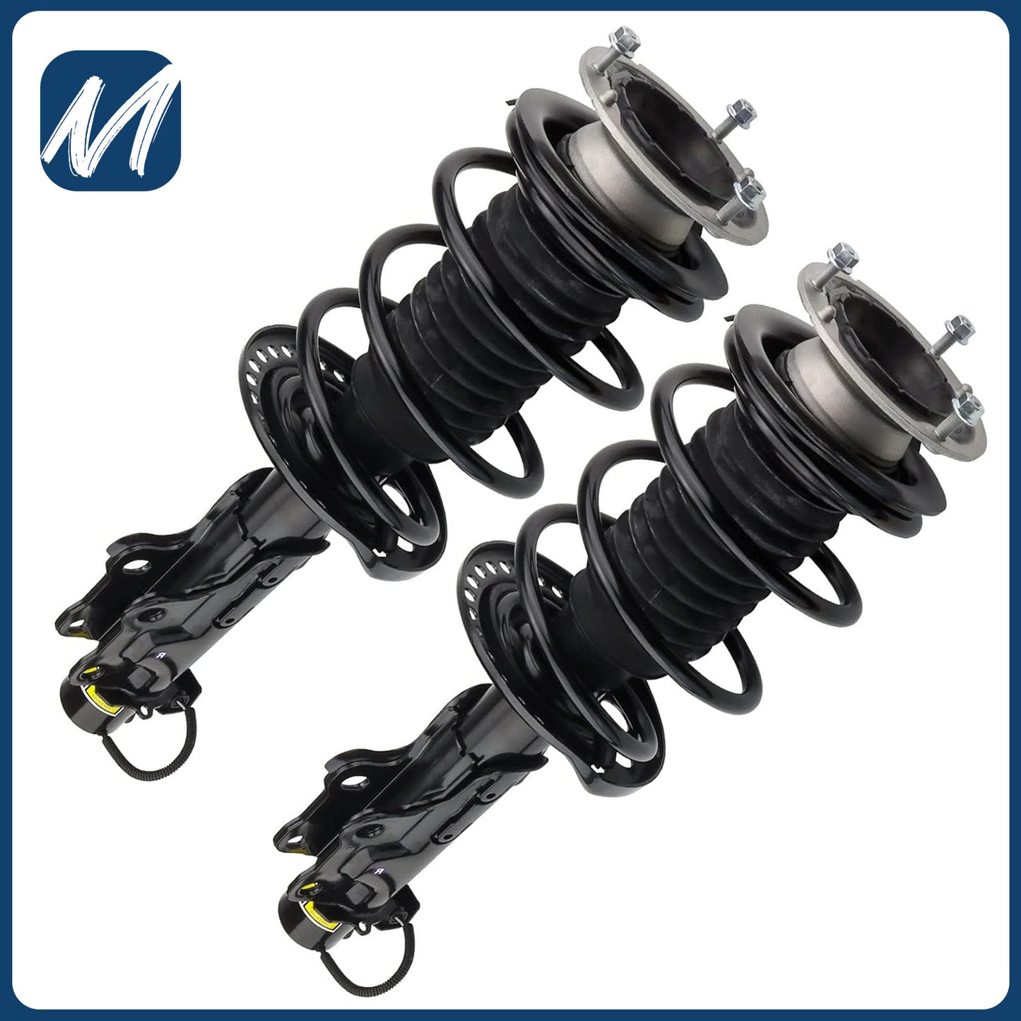 4x Front&Rear ABC Shock Rubber Dust Cover Boots for Mercedes S-Class W221 S600
