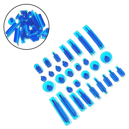 12pcs Car Body Glue Pull Tabs Paintless Dent Removal Tools Bottle Tabs Set v