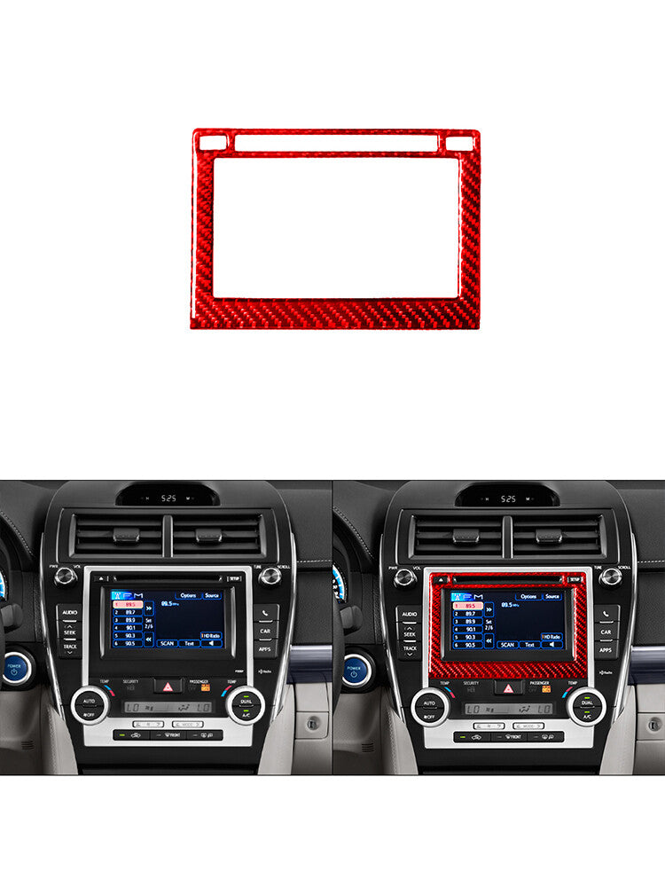 Carbon Fiber for Seat Heating Control Cover Trim for Lexus RC300 350 200T 2015-2020 v