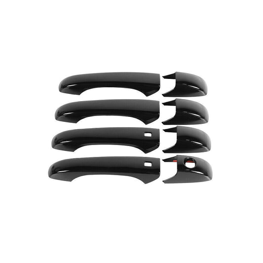 Suitable for Jeep Grand Cherokee 2011-2019 models, exterior door handle cover trim in black HY- n