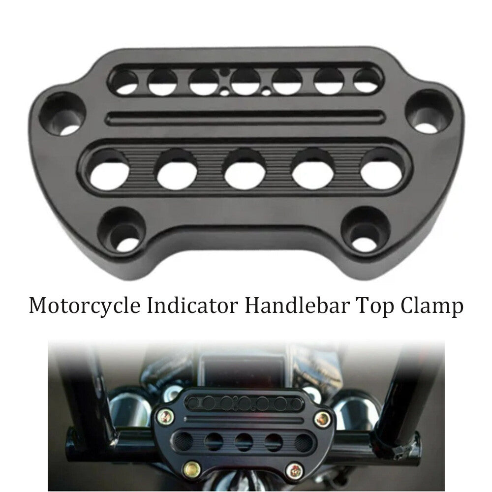Black motorcycle indicator handlebar clip for Harley Sportster 883 (1995 and above) n
