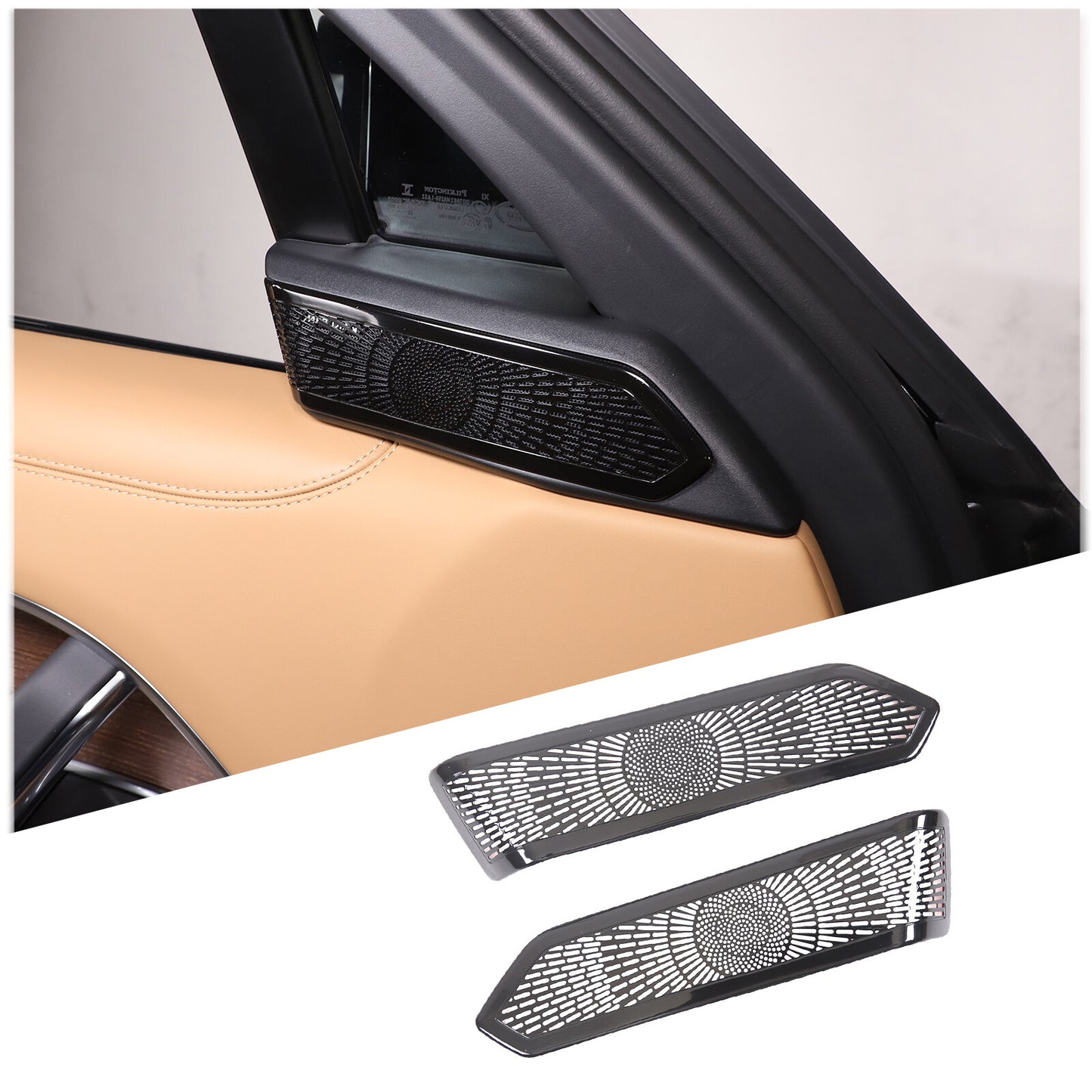 Carbon Fiber Door Armrest Side Panel Trim Cover Sticker for Lotus EMIRA 2022-24- v