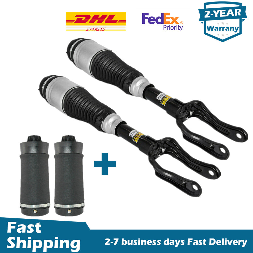 2XFits for Jeep Grand Cherokee Front Air Suspension Strut + Rear Air Spring Bags