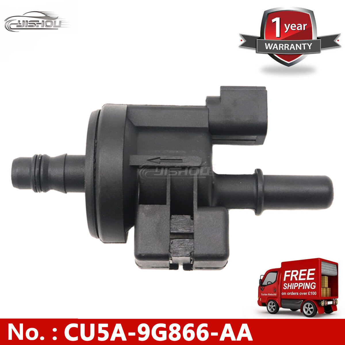 Vacuum tank purge valve suitable for Ford Fusion for Lincoln MKZ 2.0L Turbo 2013-2019
