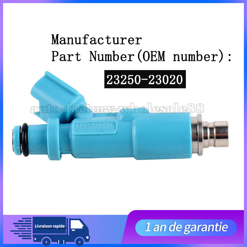4X Fuel Injectors 23250-23020 pour Yaris Vitz 1.0L 1.3L 1999-2005 A10 n