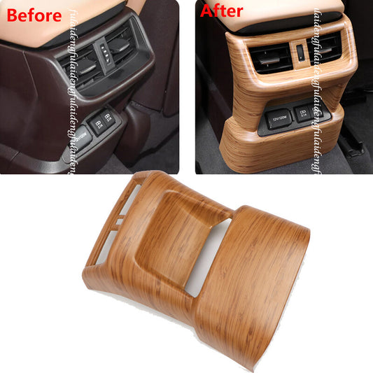 for Lexus ES350/300h/250 2019-2022 Wood grain Rear Air Outlet Vent Cover Trim