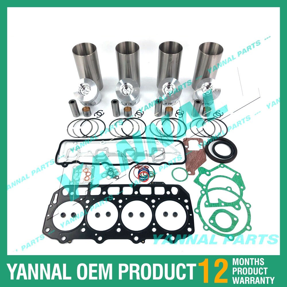 The all-new 4TNE98 engine OVERHAUL REBUILD kit is compatible with the engine EXCAVATOR.