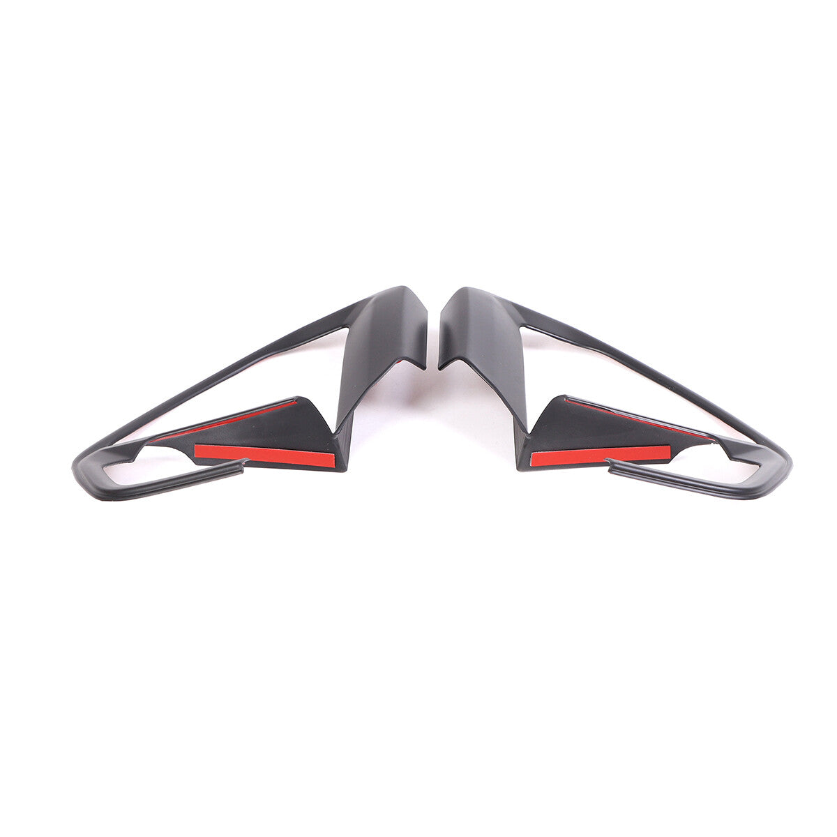 2pcs Rear Window Louver Shutter Vent Trim for for Cruze 2009-15- v