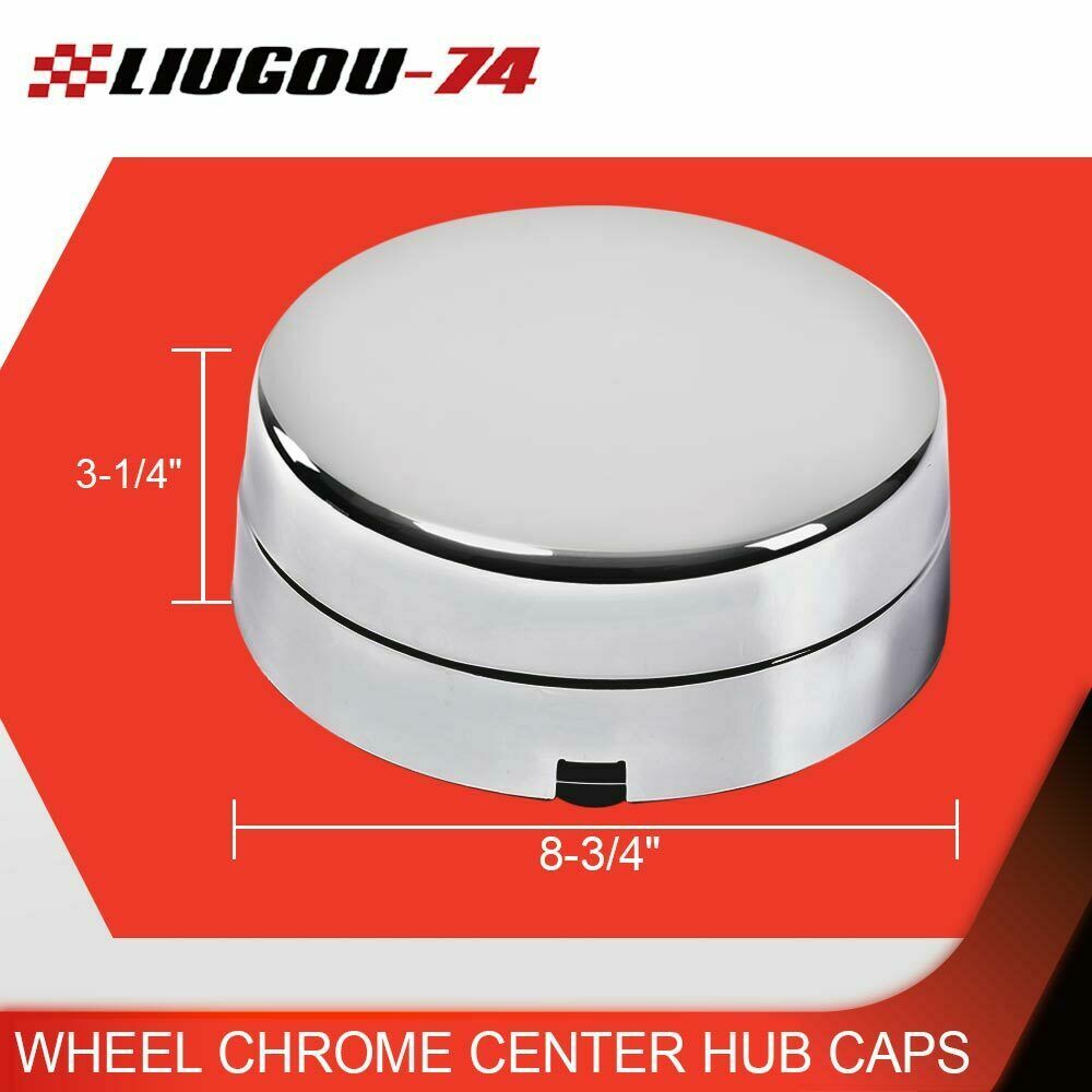 The rear wheel chrome center hub cover is suitable for 03-17 for Dodge for RAM 3500 1-TON dual U- v