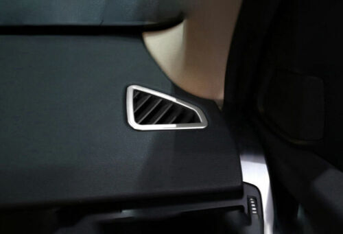 Dashboard Upper ABS Silver for BMW 3 4 Series GT 2013-2019 Air Outlet Vent Trim