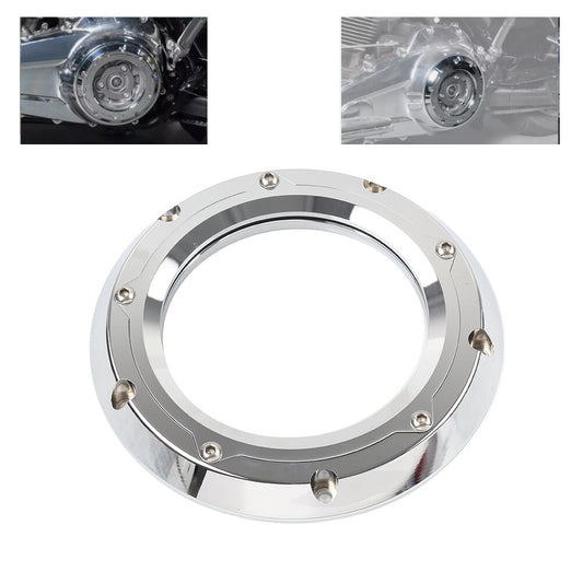 Clear Engine Derby Cover for Harley Street Glide FLHX Road King FLHR 2016-2022 Q