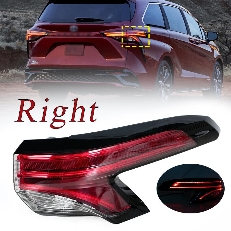 Car LED Tail Light Rear Turn Signal Light Right for Toyota for Sienna 2021 2022