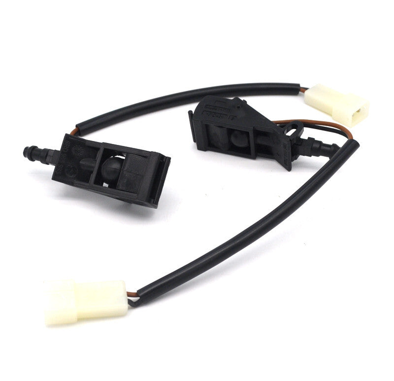 2x Front Windshield Washer Nozzle Heated Cable for Cayenne 955 9PA 03-10 v