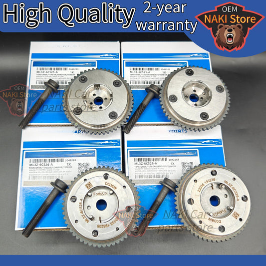 Brand new equipment manufacturer 4x timing camshaft exhaust + intake for ML3Z6256A and ML3Z6C525A  for ford  F150 Q