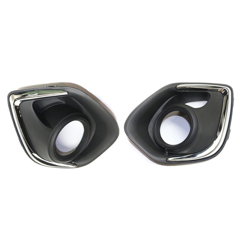Pair Front Bumper Fog Light Cover Trim For 2013-2015 for Mitsubishi Outlander Sport