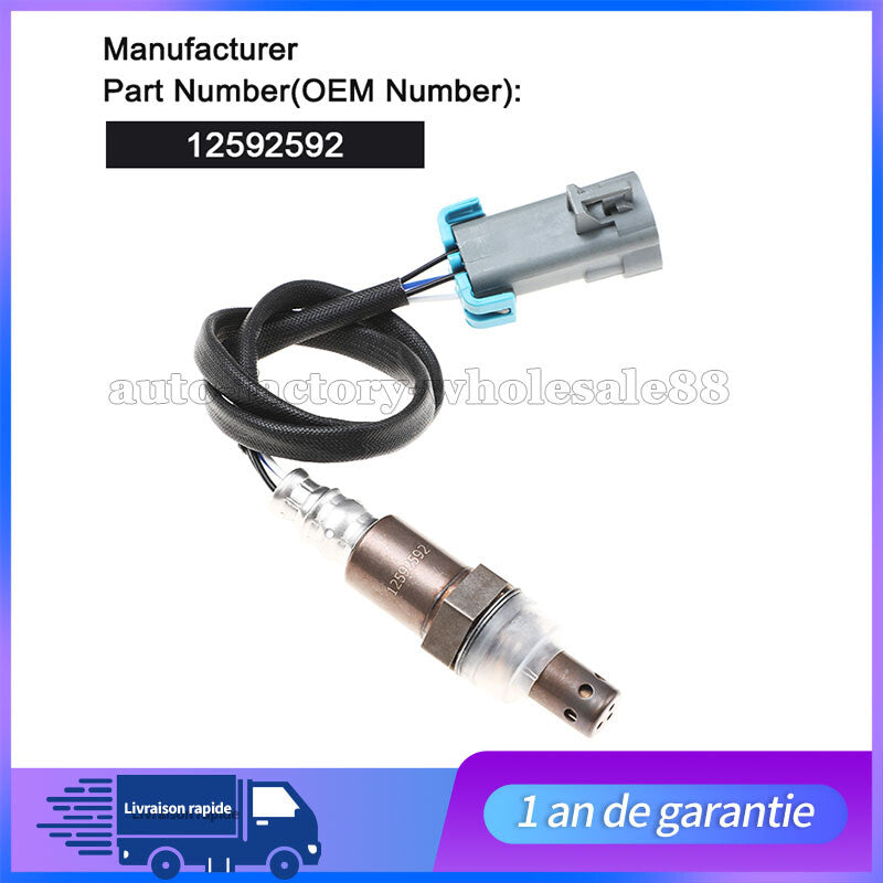 Sonde Lambda Capteur Oxygen pour 12592592 12646200 12639693 Neuf n