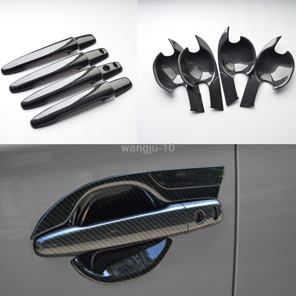 for Camry 2018-2023 Chrome Rear Bumper Guard Side Spoiler Corner Covers v