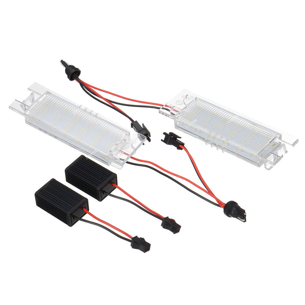 18 LED License Plate Lights Lamp Fit for Vauxhall for Opel for Astra Corsa Insignia Q