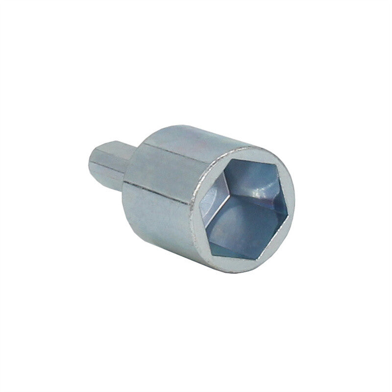 Scissor Jack Socket Drill Adapter Fit for All 3/4 Hex Drive Jacks, Silver