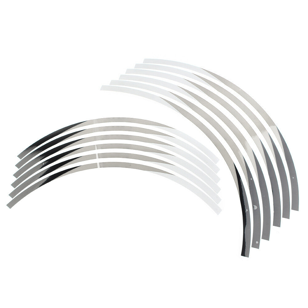 White 21 18 Rim Wheel Decals for Honda CRF 250L/ RALLY CRF 300L /RALLY CRF230L