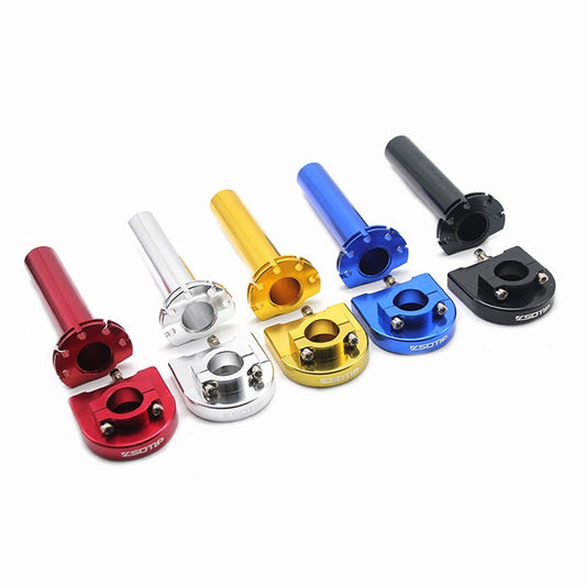Universal motorcycle 7/8 inch twist throttle handlebar for bicycles Q