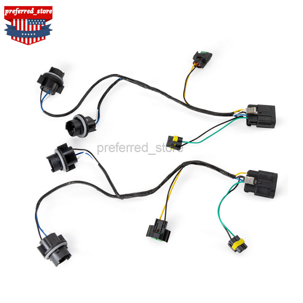 2-pack headlight wiring harness for Silverado 1500 2500 3500 (2007-2014) v