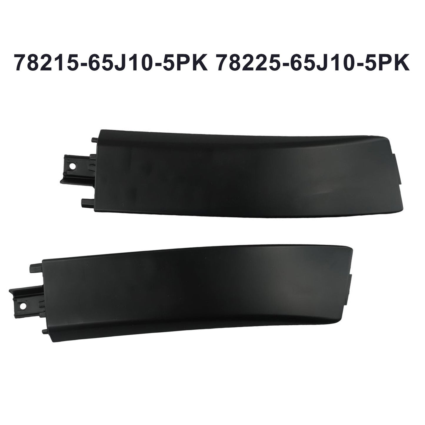 1 Pair Roof Rack Rail Front End Cap LR Side Fit for Suzuki Grand Vitara 06-15