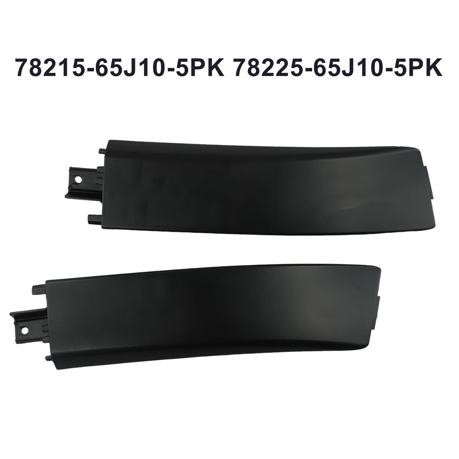 1 Pair Roof Rack Rail Front End Cap LR Side Fit for Suzuki Grand Vitara 06-15