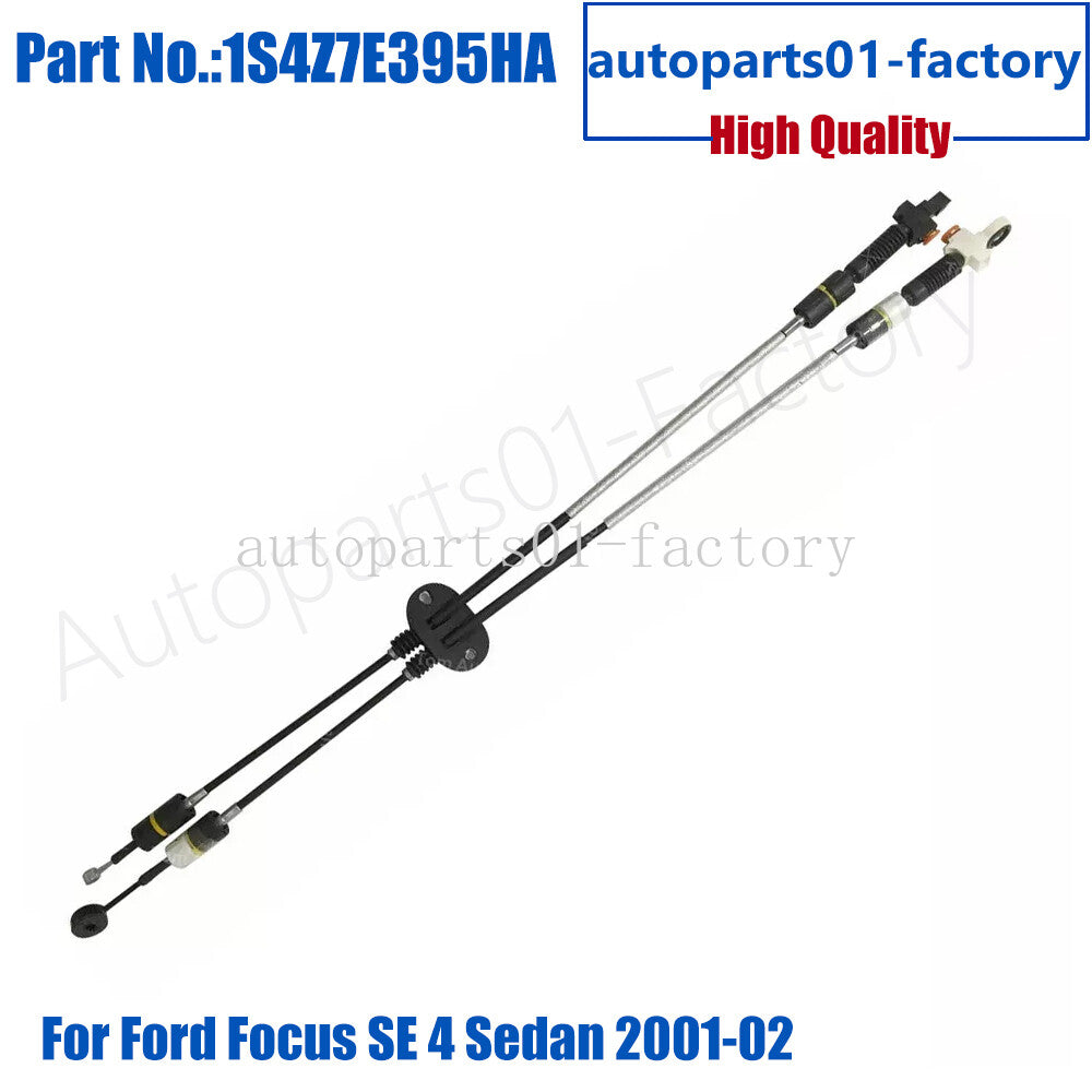1S4Z-7E395-HA Manual Trans Double Shift Cable Fit for Ford Focus 2001 2002
