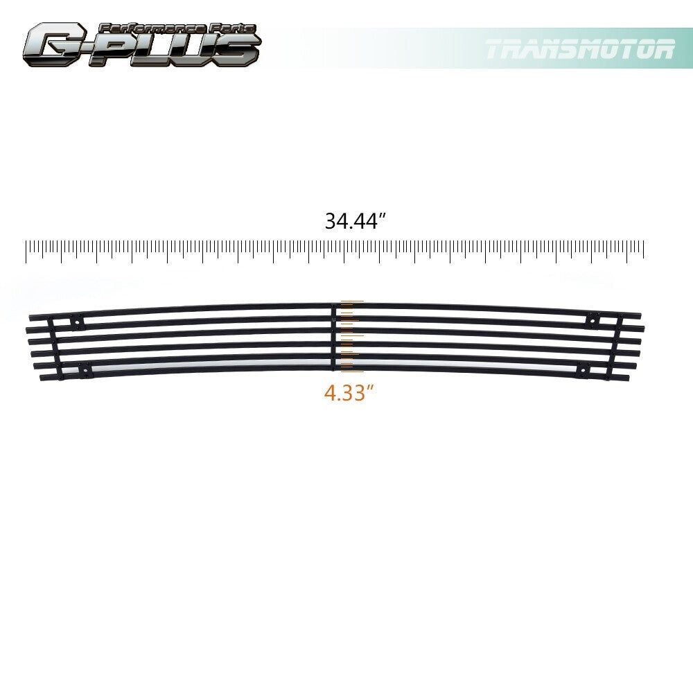Suitable for Maxima Bumper's lower blank grille insert made in 2009-14 Black new- v