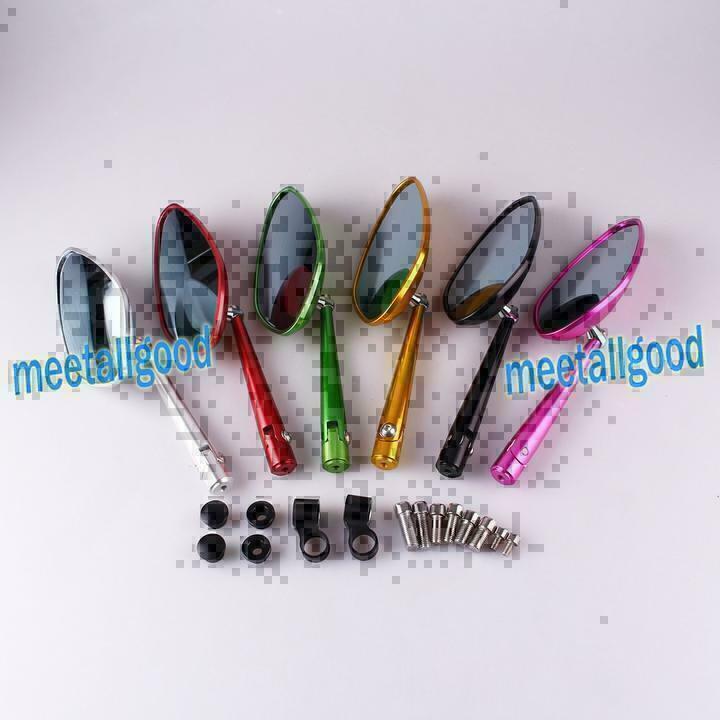 R¨¹ckspiegel f¨¹r Universal 6 Farben Links  Rechts Motorras1 Paar Neu