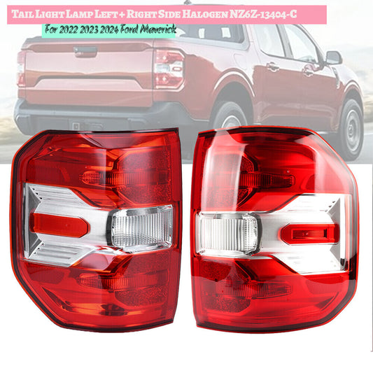 For 2022 2023 2024 for Ford Maverick XL XLT Rear Taillight Lamp HALOGEN Left+Right