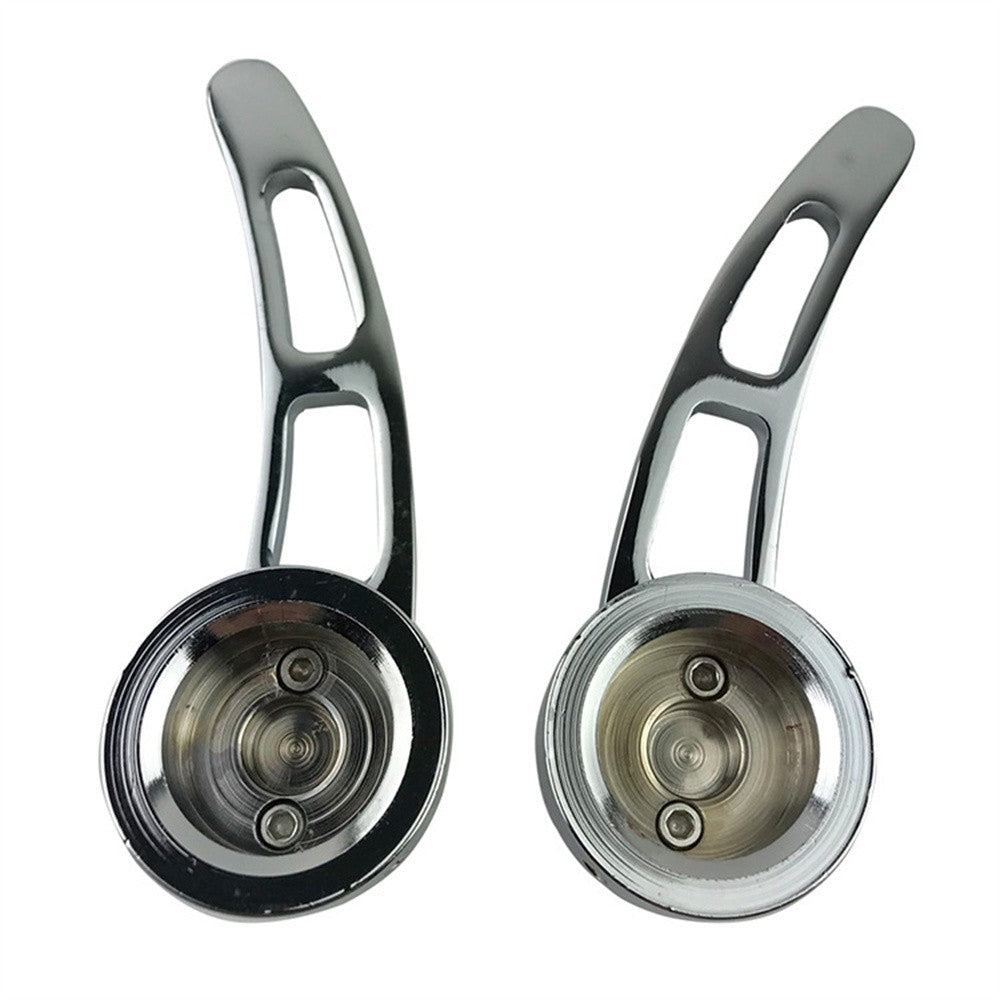 2x Chrome Billet Aluminum 4-1/4 Door Handle Kit For Chevy for Ford for Chrysler for Pontiac Q