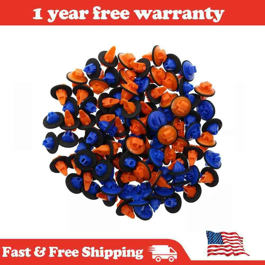 100pcs Fender Flare Retainer Clips New for 2005-2016 for Toyota Tacoma 75397-35010