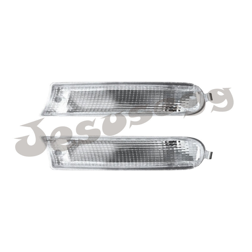 2pcs Front Bumper Fog Light Lamps Housing LH+RH Fit for 1995-1997 for Toyota RAV4