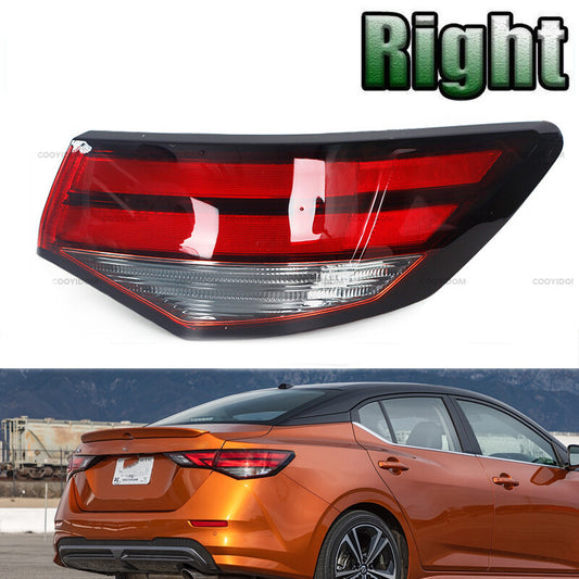 Right For Sentra 2020-2022 Brake Outer Tail Light Rear Lamp Stop ignal v